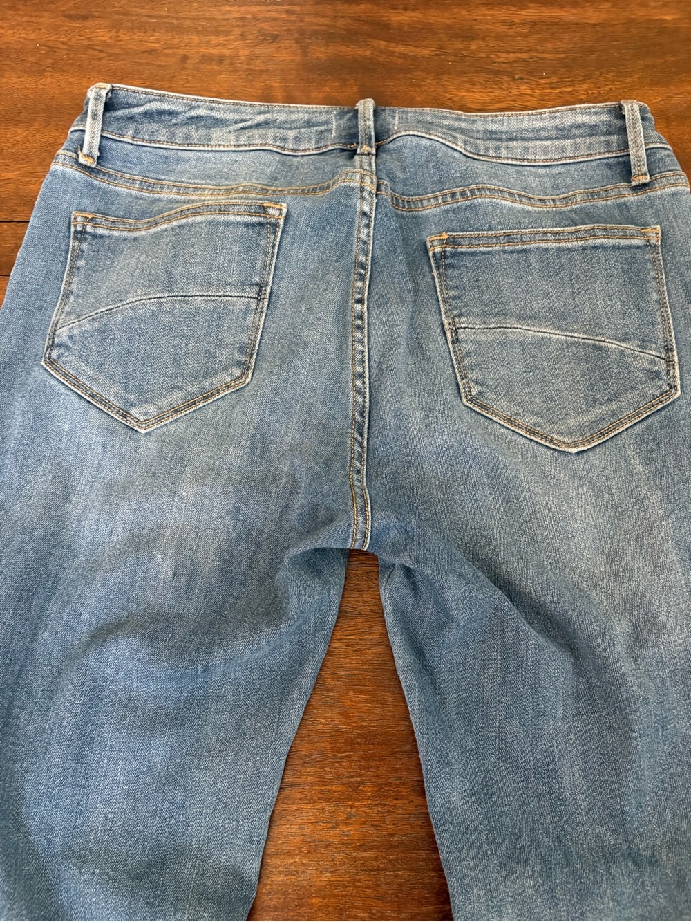 Driftwood Audrey Embroidered Aztec Boho Straight Jeans 30x31 (31x 30) Mid Rise - Picture 8 of 15